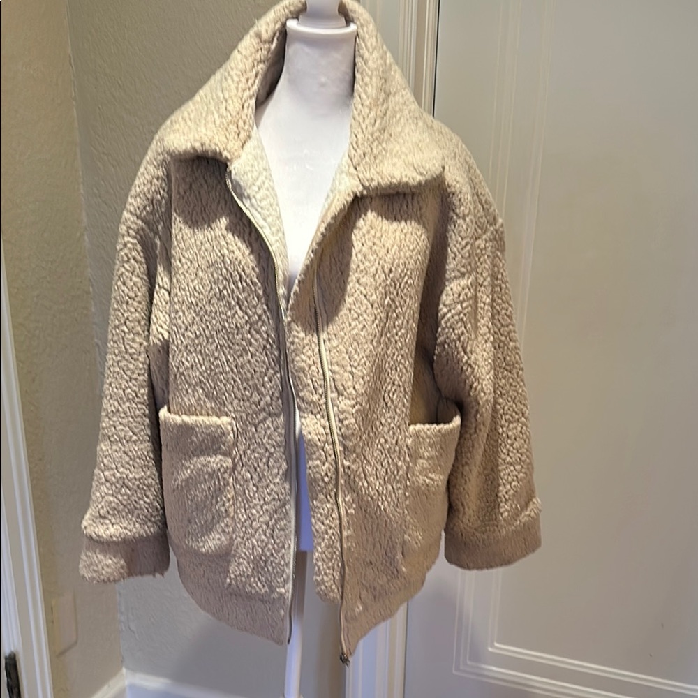 Cozy Cream Sherpa Jacket